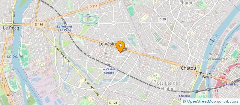 localisation de l'entreprise MONSIEUR JEAN PEGA  LE VESINET