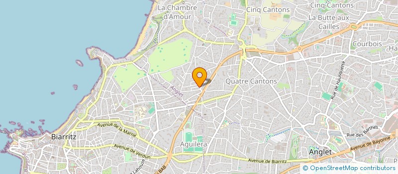 localisation de l'entreprise MONSIEUR JEAN PEGORIE à ANGLET