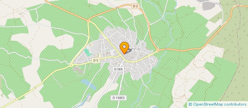 localisation de l'entreprise MONSIEUR JEAN PEISSON à VILLEVEYRAC
