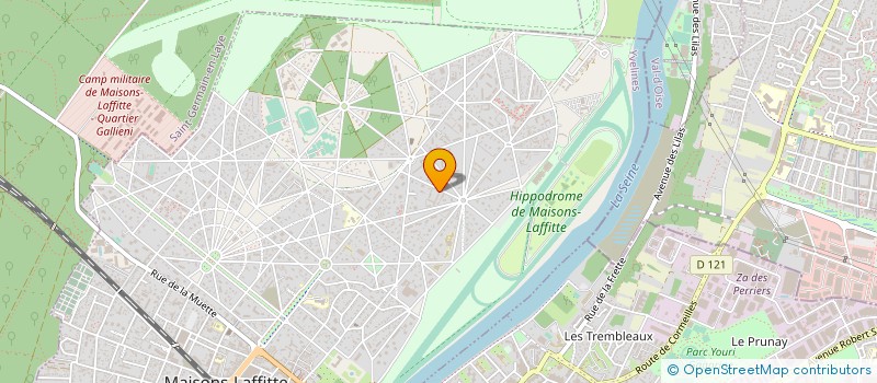 localisation de l'entreprise MONSIEUR JEAN PELAT  MAISONS-LAFFITTE