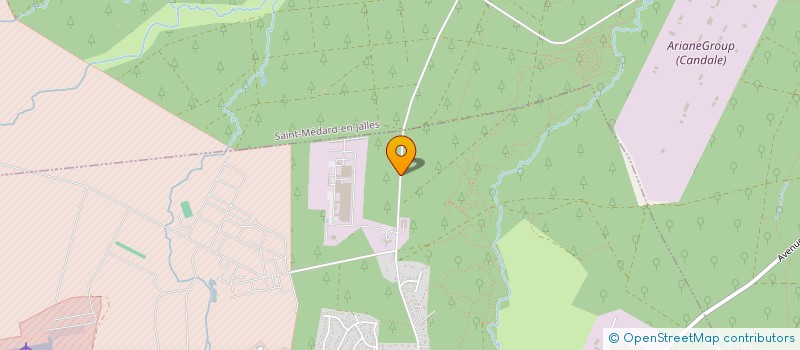 localisation de l'entreprise MONSIEUR JEAN PELETAN  MARTIGNAS SUR JALLE