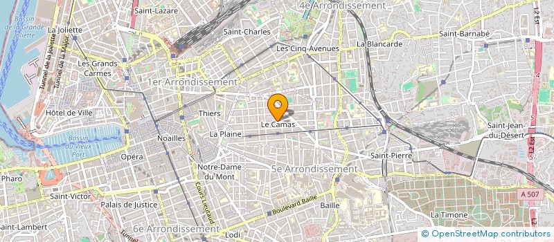 localisation de l'entreprise MONSIEUR JEAN PELLECUER à MARSEILLE