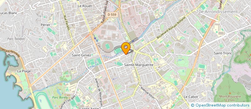 localisation de l'entreprise MONSIEUR JEAN PELLETIER à MARSEILLE