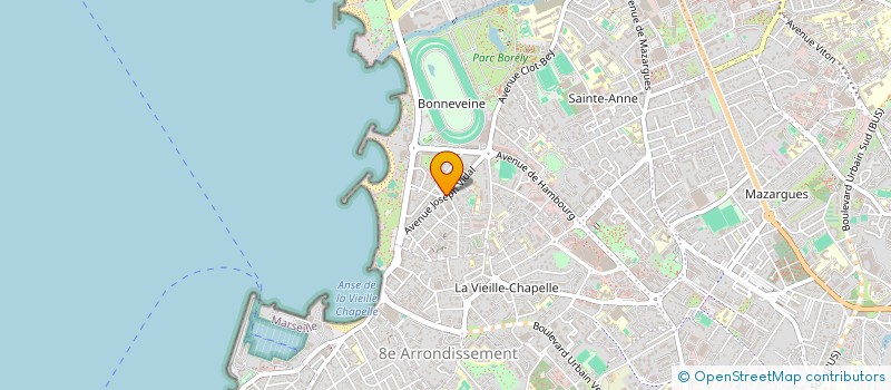 localisation de l'entreprise MONSIEUR JEAN PELLETIER à MARSEILLE