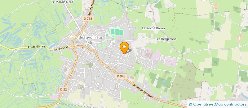 localisation de l'entreprise MONSIEUR JEAN PELLOQUIN à BEAUVOIR-SUR-MER