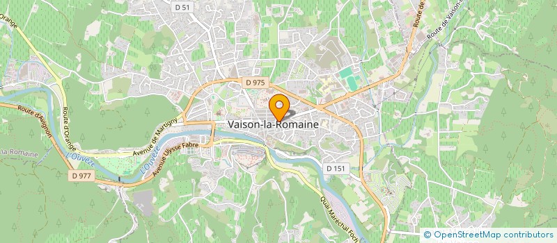 localisation de l'entreprise MONSIEUR JEAN PELLOUX  VAISON-LA-ROMAINE