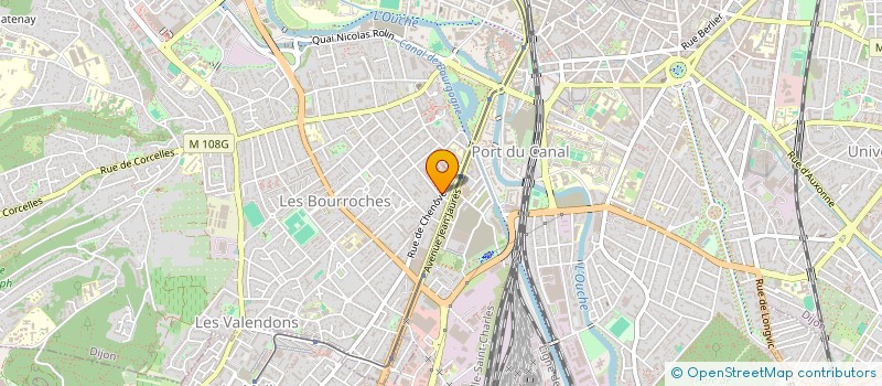 localisation de l'entreprise MONSIEUR JEAN PELTIER à DIJON