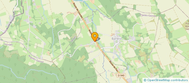 localisation de l'entreprise MONSIEUR JEAN PELU  LOURDES