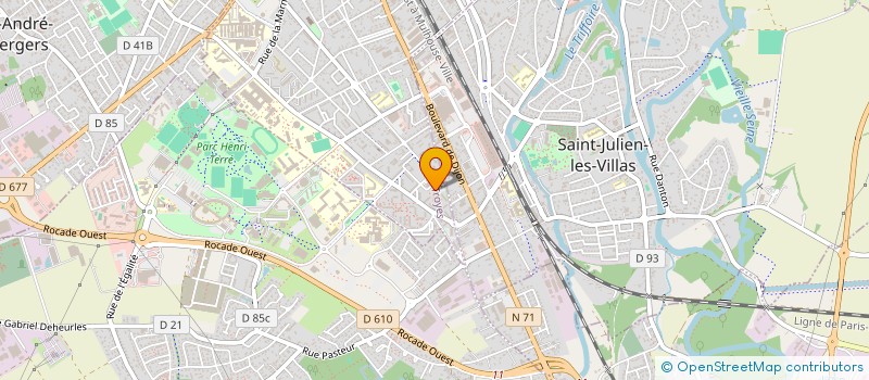 localisation de l'entreprise MONSIEUR JEAN PEMOU  TROYES