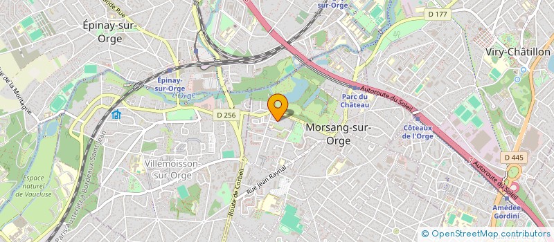 localisation de l'entreprise MONSIEUR JEAN PENAGUIN-PERIN à MORSANG-SUR-ORGE