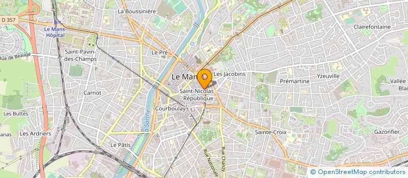 localisation de l'entreprise MONSIEUR JEAN PENCHE  LE MANS