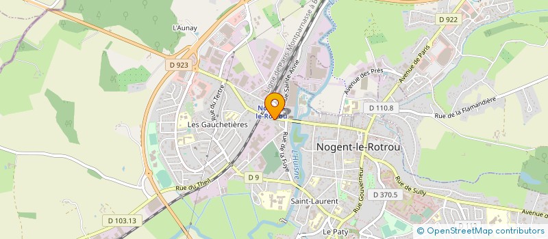 localisation de l'entreprise MONSIEUR JEAN PENEL à NOGENT LE ROTROU