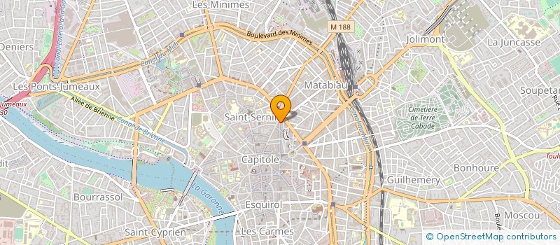 localisation de l'entreprise MONSIEUR JEAN PENNAVAIRE à TOULOUSE