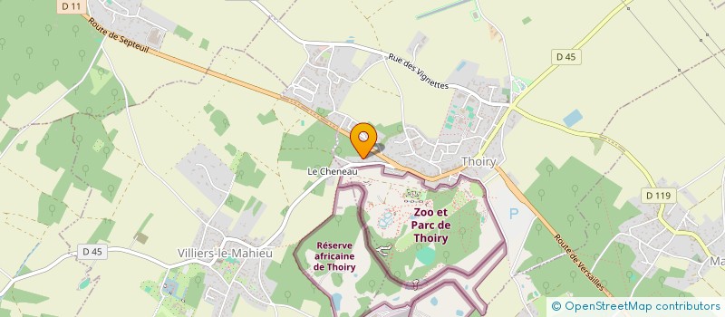 localisation de l'entreprise MONSIEUR JEAN PENOT  THOIRY