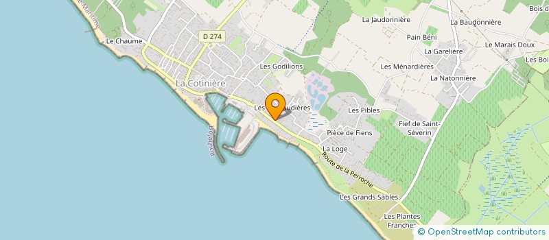 localisation de l'entreprise MONSIEUR JEAN PEPONNE à SAINT-PIERRE-D'OLERON