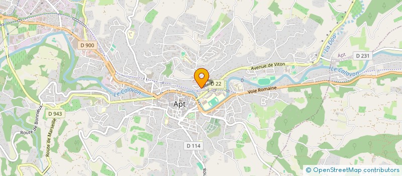 localisation de l'entreprise MONSIEUR JEAN PERCETTI à APT