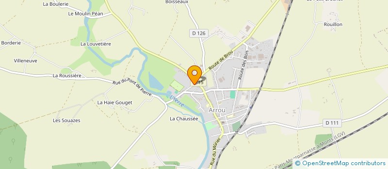 localisation de l'entreprise MONSIEUR JEAN PERDEREAU à VALD'YERRE