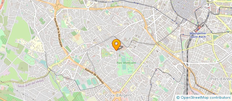 localisation de l'entreprise MONSIEUR JEAN PEREZ à MONTPELLIER