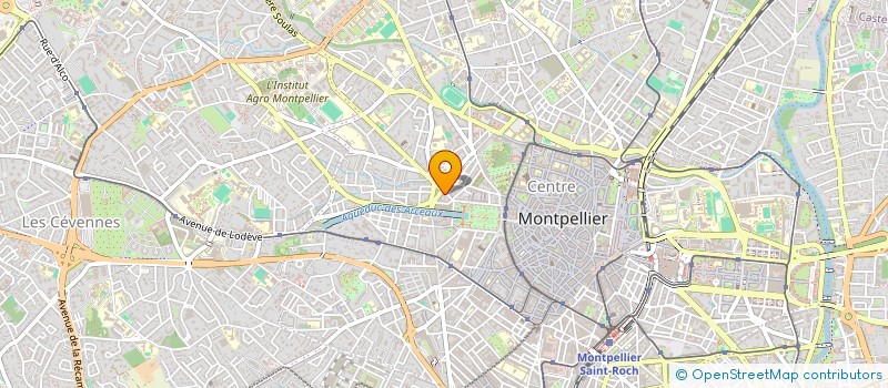 localisation de l'entreprise MONSIEUR JEAN PEREZ à MONTPELLIER