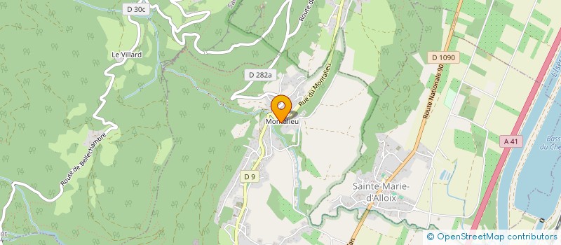 localisation de l'entreprise MONSIEUR JEAN PEREZ à SAINT-VINCENT-DE-MERCUZE
