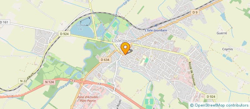 localisation de l'entreprise MONSIEUR JEAN PEREZ à L'ISLE-JOURDAIN