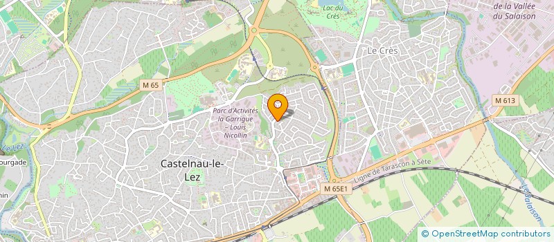 localisation de l'entreprise MONSIEUR JEAN PEREZ à CASTELNAU-LE-LEZ