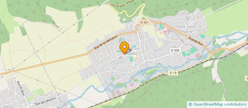 localisation de l'entreprise MONSIEUR JEAN PEREZ  ROMILLY-SUR-ANDELLE