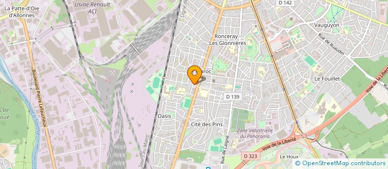 localisation de l'entreprise MONSIEUR JEAN PERNEL à LE MANS