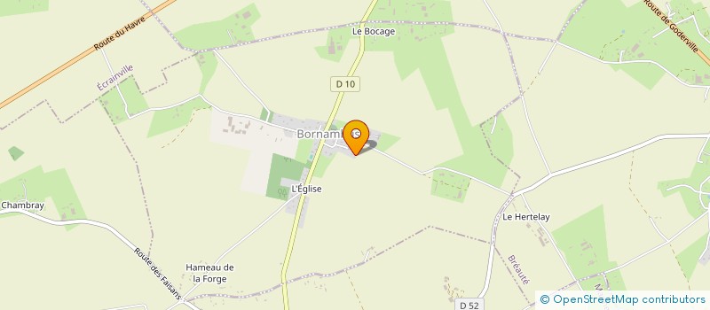 localisation de l'entreprise MONSIEUR JEAN PERON  BORNAMBUSC