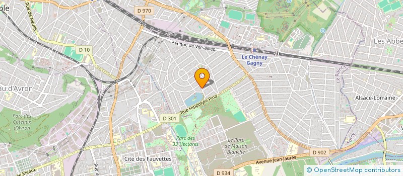 localisation de l'entreprise MONSIEUR JEAN PERRAIN à GAGNY