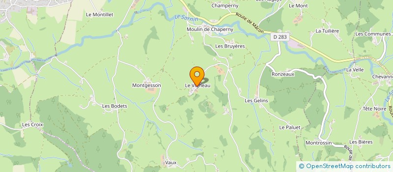 localisation de l'entreprise MONSIEUR JEAN PERRAT  VARENNES-SOUS-DUN