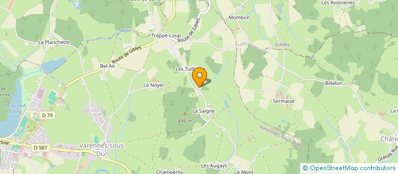 localisation de l'entreprise MONSIEUR JEAN PERRAT à VARENNES-SOUS-DUN