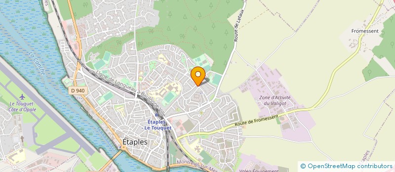 localisation de l'entreprise MONSIEUR JEAN PERRAULT à ETAPLES