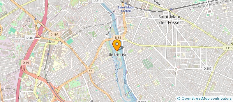 localisation de l'entreprise MONSIEUR JEAN PERRICAUD  CRETEIL