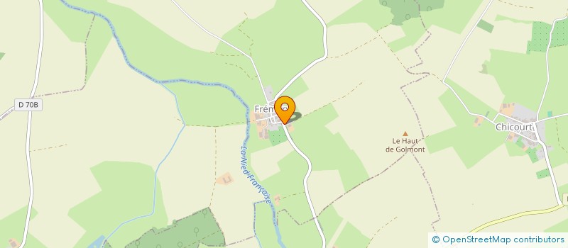 localisation de l'entreprise MONSIEUR JEAN PERRIN  FREMERY