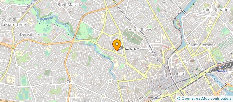 localisation de l'entreprise MONSIEUR JEAN PERRIN à NANTES
