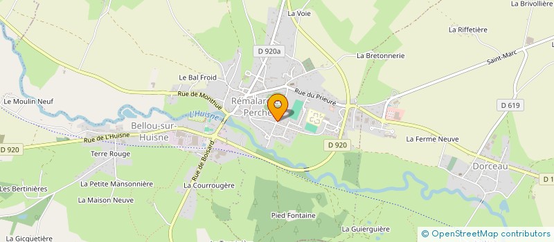 localisation de l'entreprise MONSIEUR JEAN PERRIN à REMALARD-EN-PERCHE