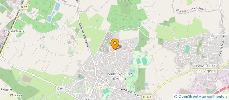 localisation de l'entreprise MONSIEUR JEAN PERRIN  VERRIERES-EN-ANJOU