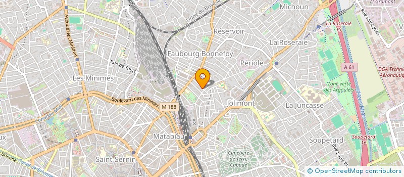 localisation de l'entreprise MONSIEUR JEAN PERRIN à TOULOUSE