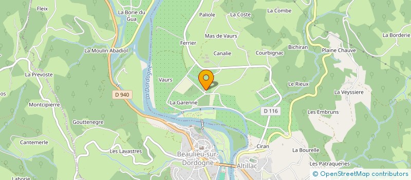 localisation de l'entreprise MONSIEUR JEAN PERRINET  LA CHAPELLE-AUX-SAINTS