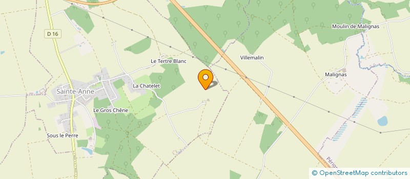 localisation de l'entreprise MONSIEUR JEAN PERRON  SAINTE-ANNE