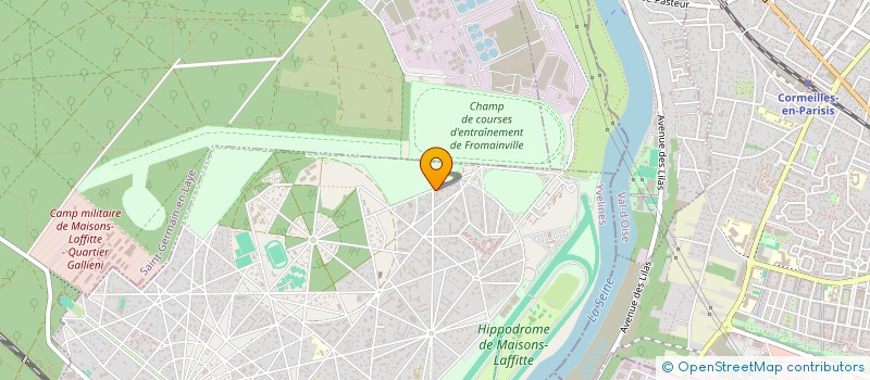 localisation de l'entreprise MONSIEUR JEAN PERRUCHOT à MAISONS-LAFFITTE