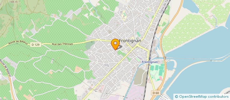 localisation de l'entreprise MONSIEUR JEAN PERSEGOL à FRONTIGNAN