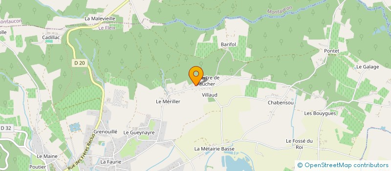 localisation de l'entreprise MONSIEUR JEAN PERSENDA à LE FLEIX