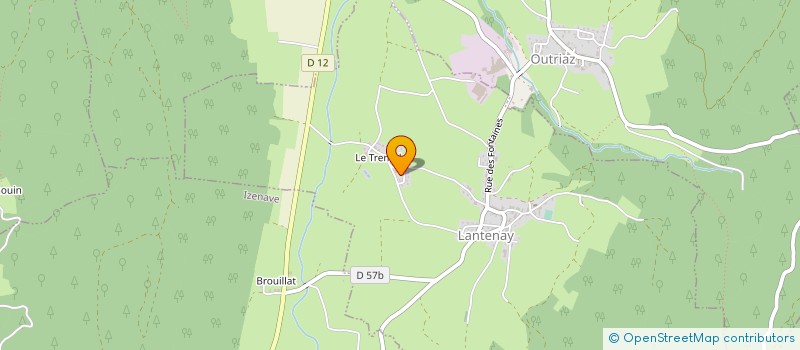 localisation de l'entreprise MONSIEUR JEAN PERSICO  LANTENAY