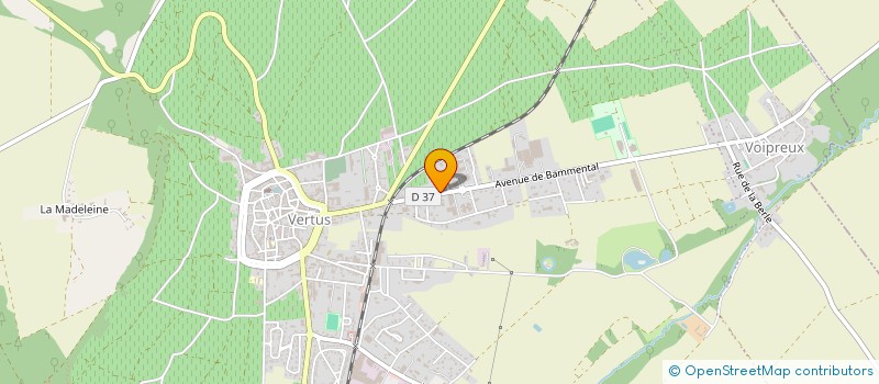 localisation de l'entreprise MONSIEUR JEAN PERSON  BLANCS-COTEAUX