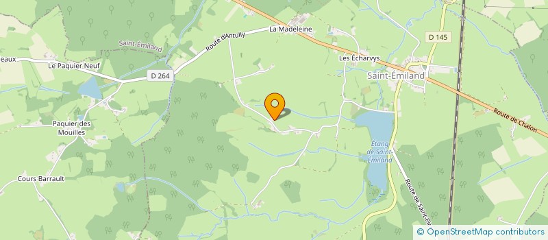 localisation de l'entreprise MONSIEUR JEAN PETER  SAINT-EMILAND