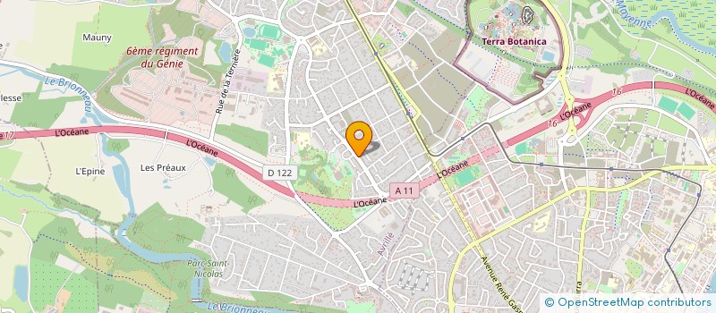 localisation de l'entreprise MONSIEUR JEAN PETIT à AVRILLE