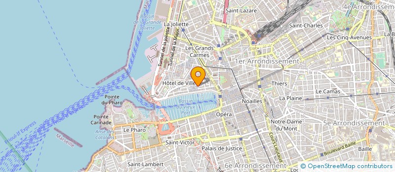 localisation de l'entreprise MONSIEUR JEAN PETIT à MARSEILLE