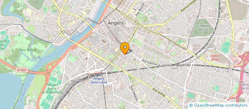localisation de l'entreprise MONSIEUR JEAN PETIT à ANGERS